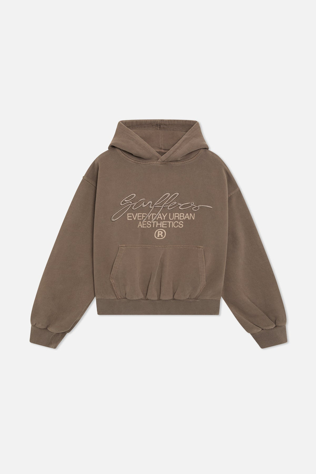 Poleron Signature Brown Hoodie