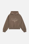 Poleron Signature Brown Hoodie