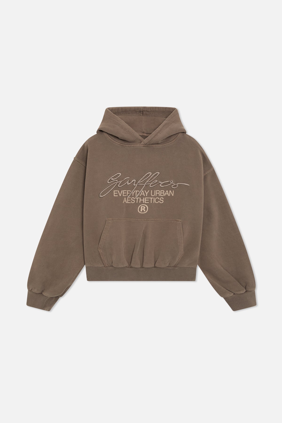 Poleron Signature Brown Hoodie