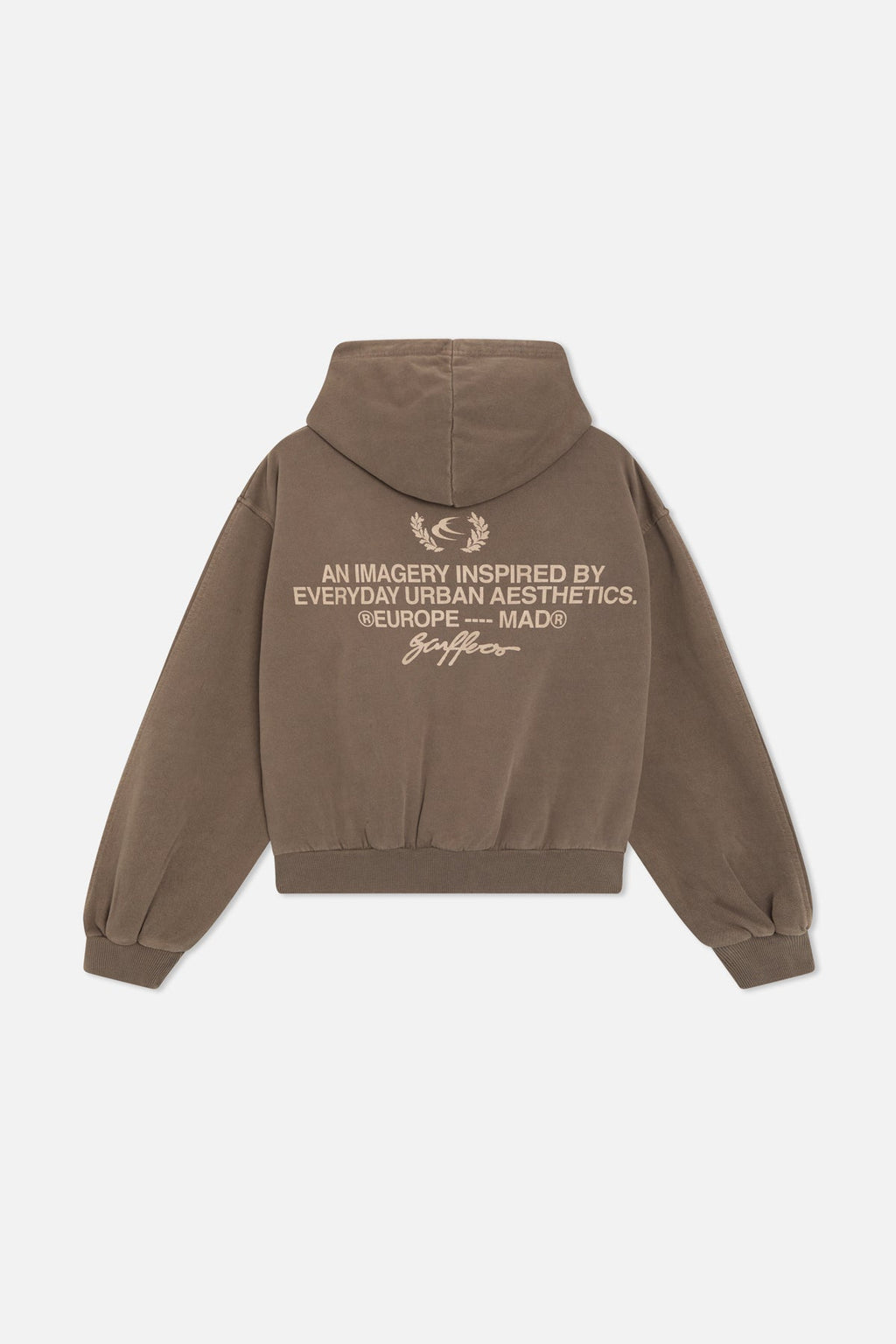 Poleron Signature Brown Hoodie