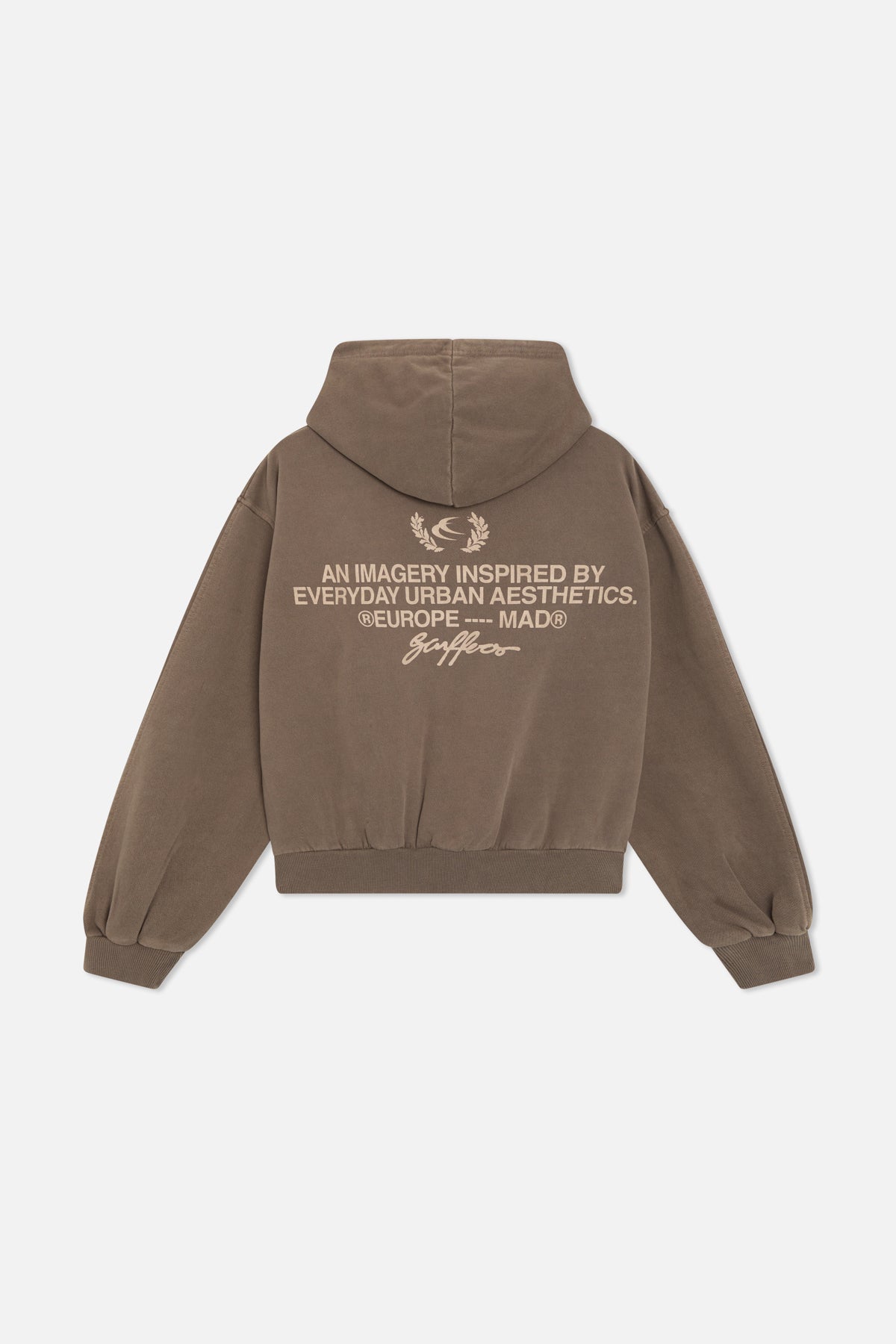 Poleron Signature Brown Hoodie