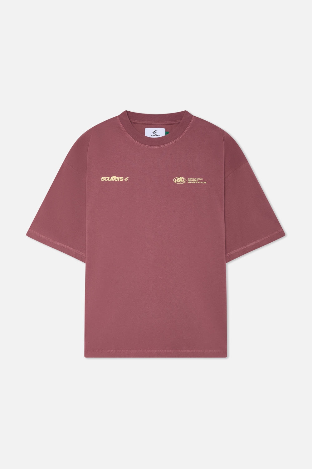 Polera Sign Burgundy T-shirt