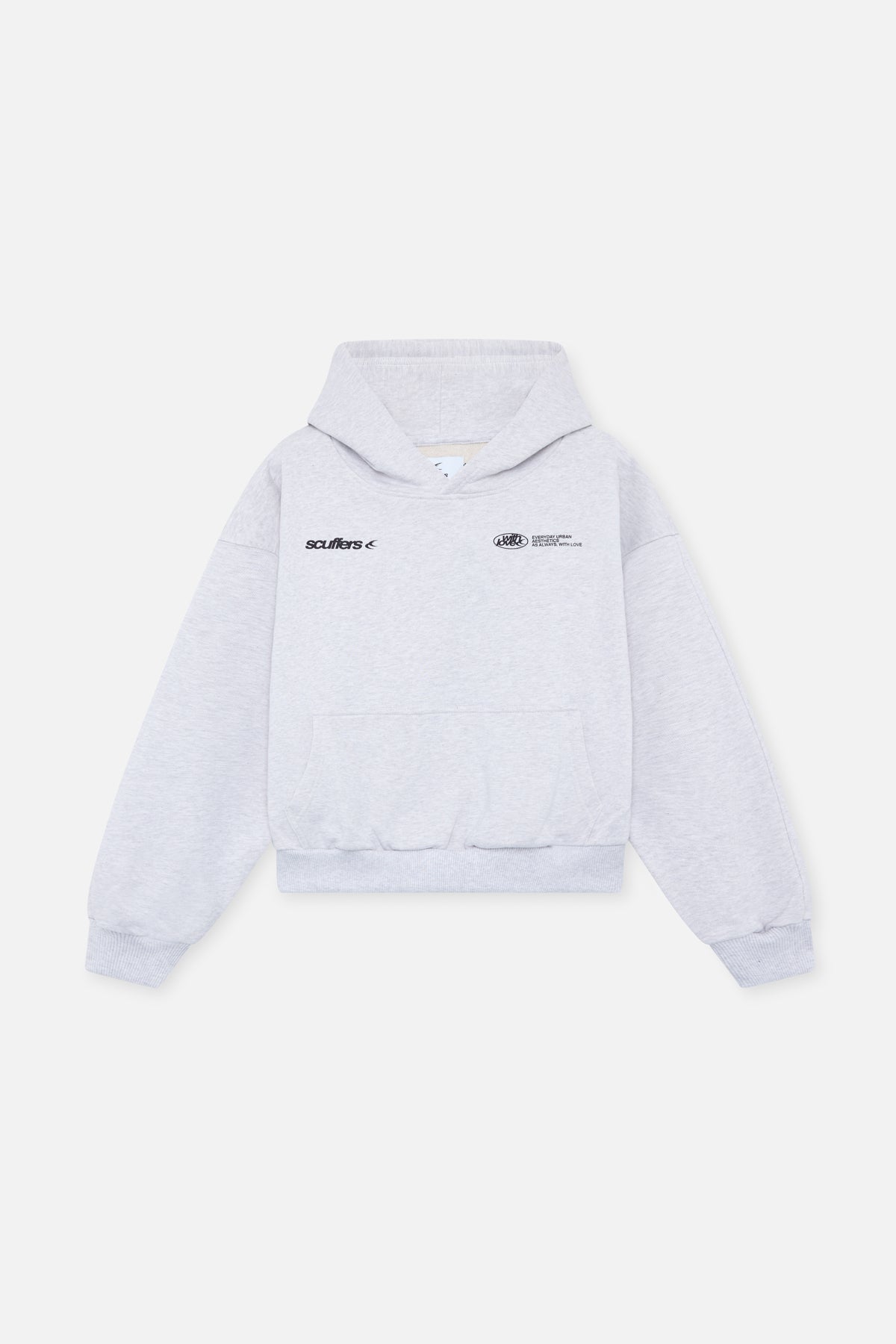 Poleron Sign Light Grey Hoodie