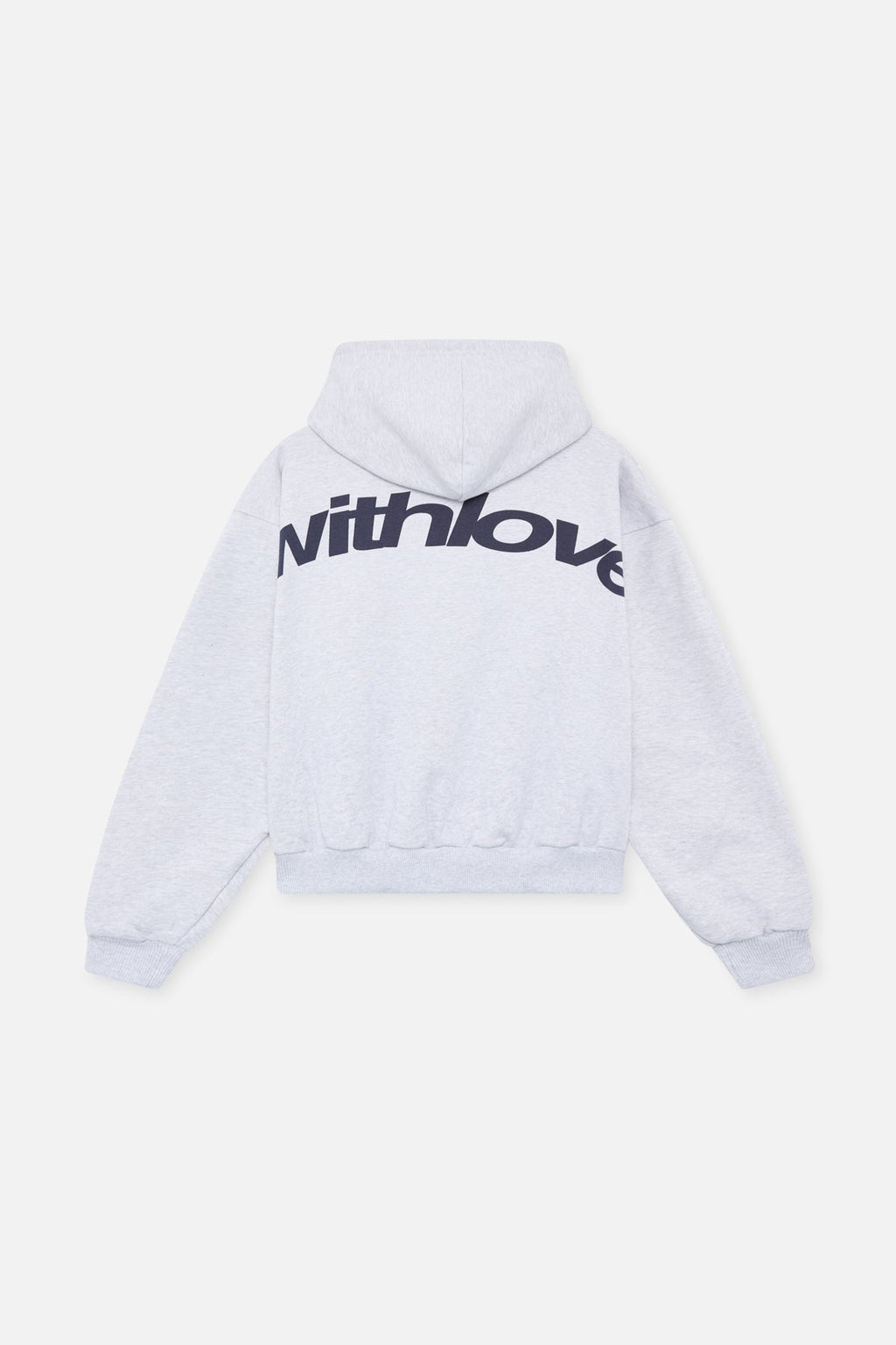 Poleron Sign Light Grey Hoodie