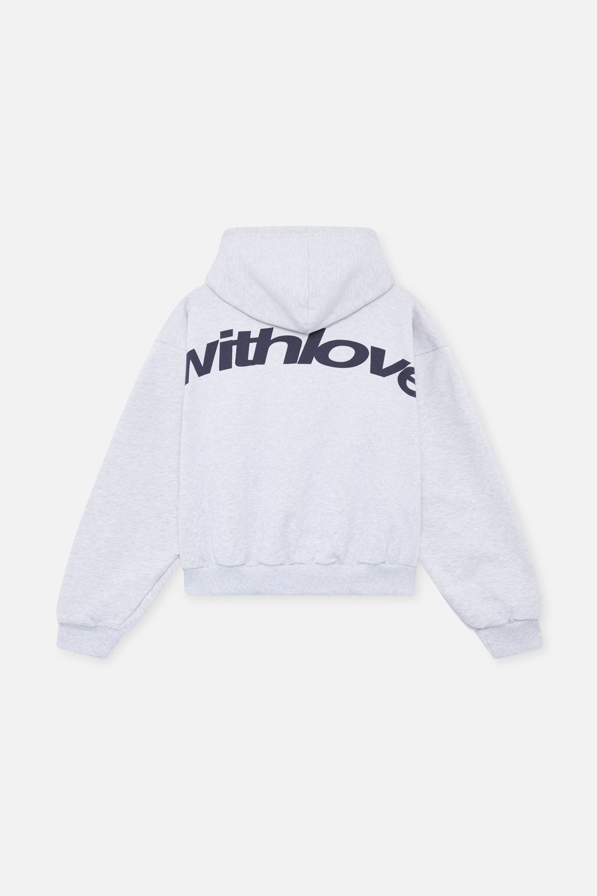 Poleron Sign Light Grey Hoodie