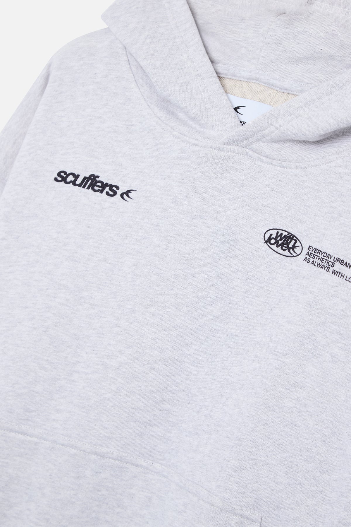 Poleron Sign Light Grey Hoodie