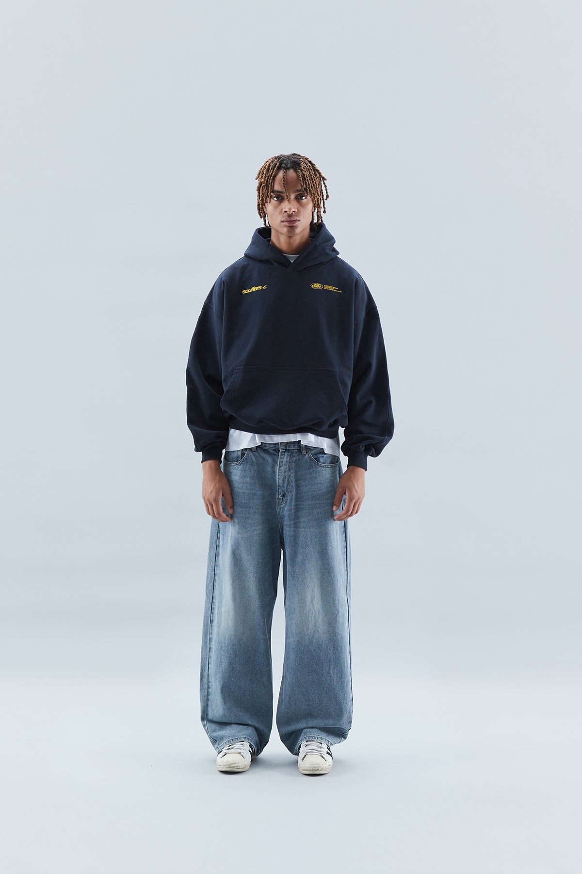 Poleron Sign Navy Hoodie