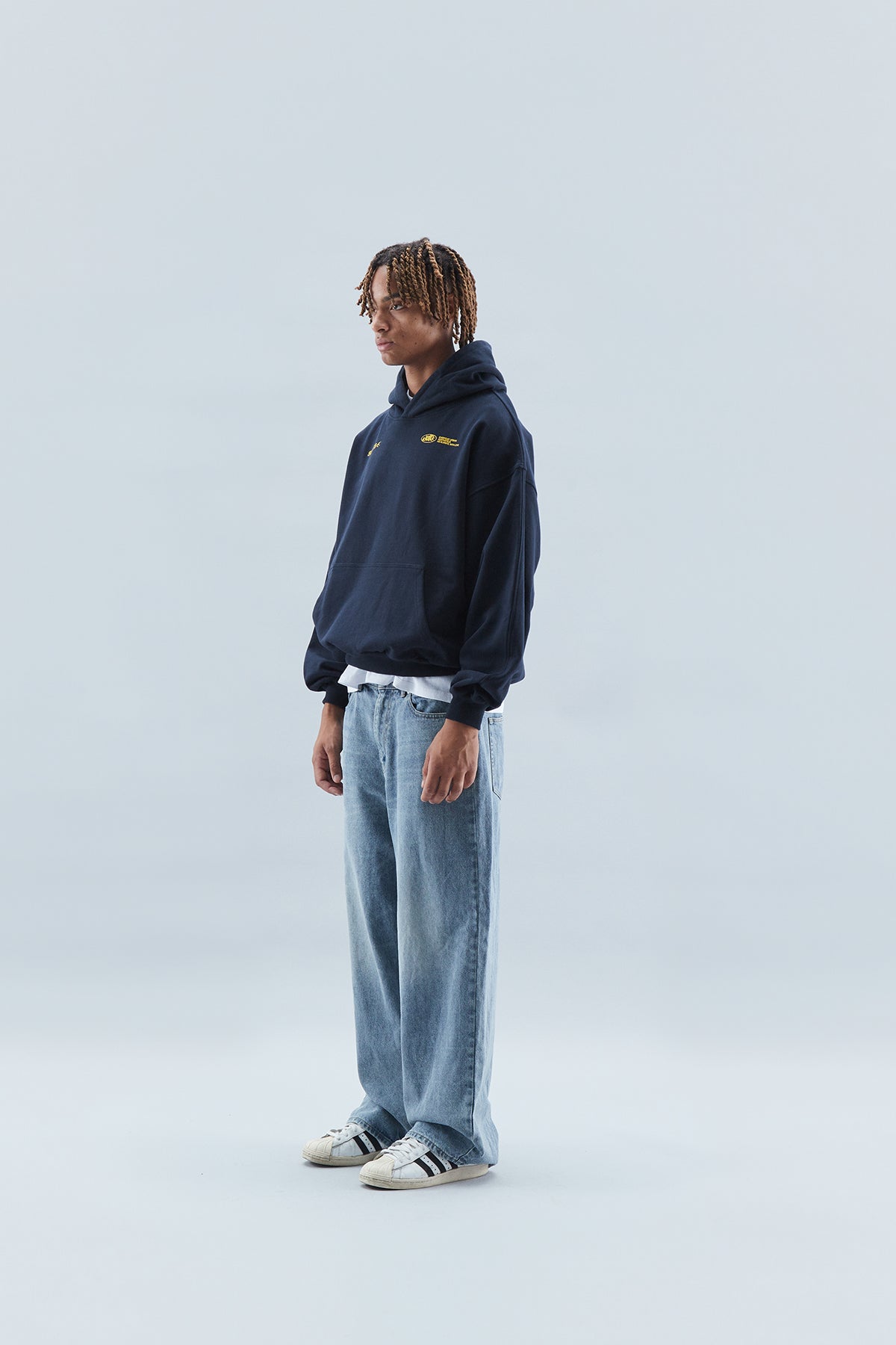 Poleron Sign Navy Hoodie