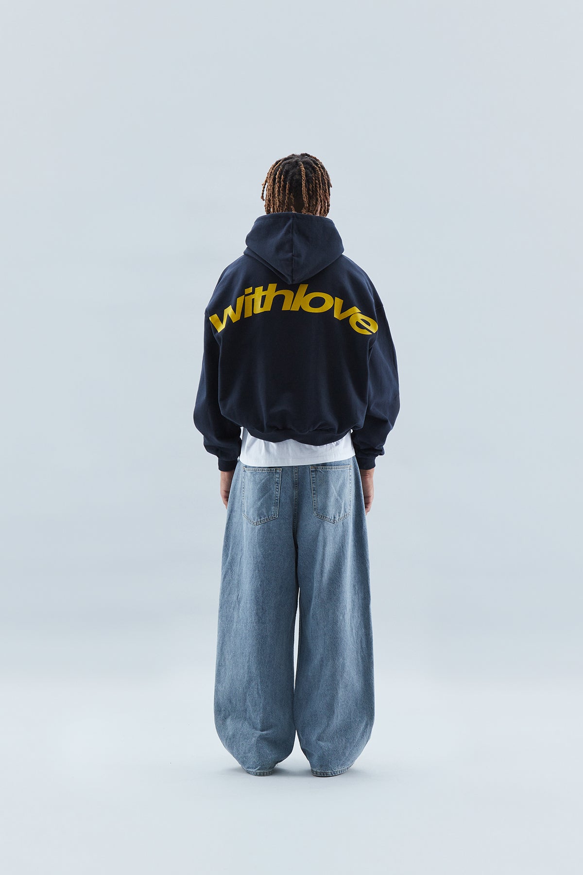 Poleron Sign Navy Hoodie