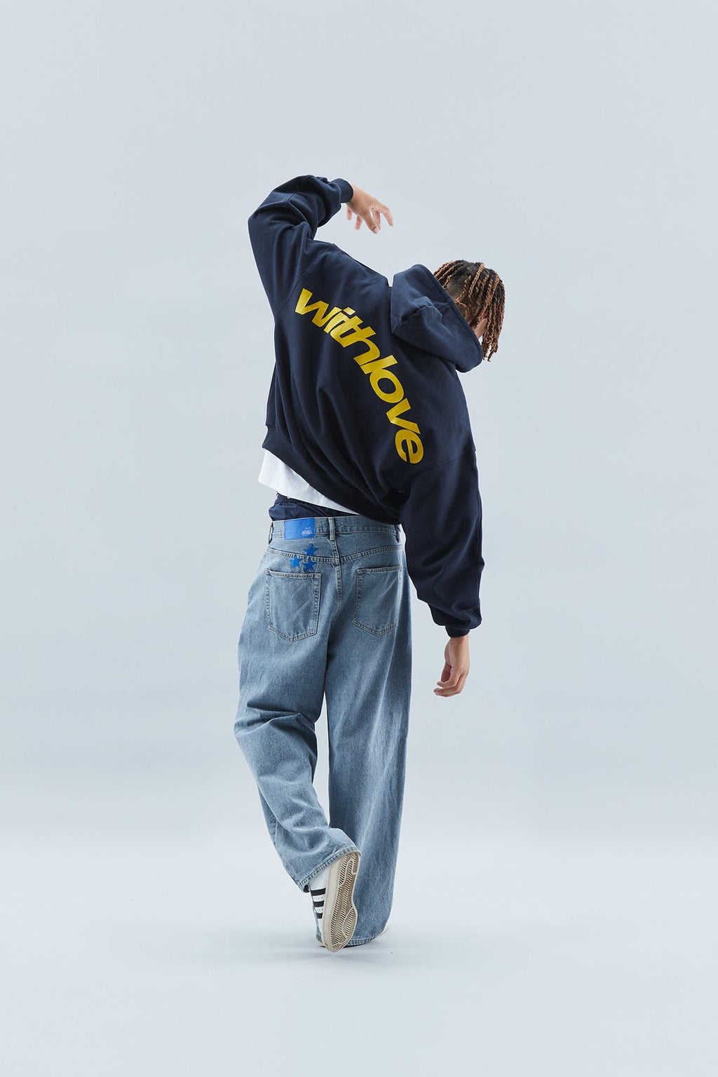 Poleron Sign Navy Hoodie