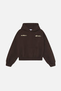 Poleron Sign Brown Hoodie